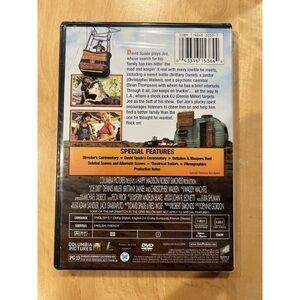 Joe Dirt DVD Movie - Black and White Case Back